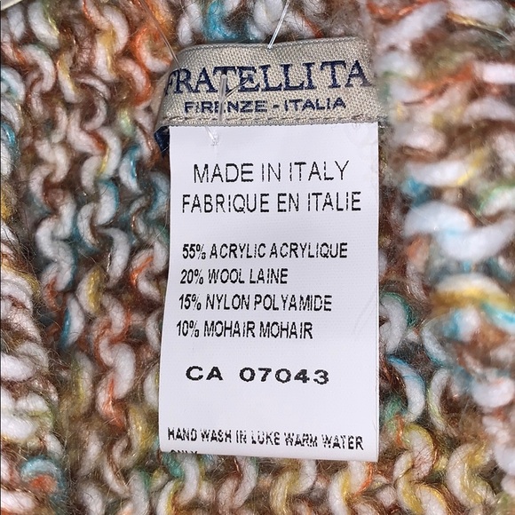FRATELLI TALI Made in Italy- Wool blend ear warmer - Picture 6 of 8